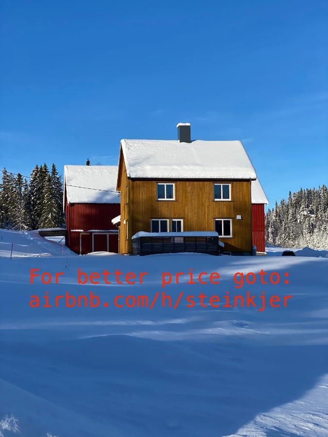 Fjellstad Gard - 2 Minutes From E6 And 5 Minutes Drive From Steinkjer City 빌라 외부 사진